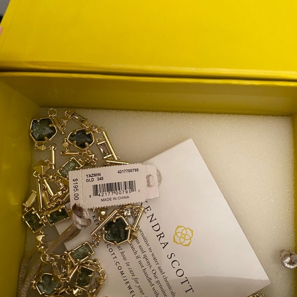 NWTs Kendra Scott “Yazmin long necklace” - Picture 5 of 6